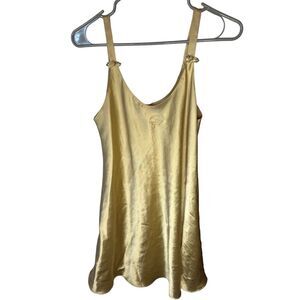 Oscar de la Renta Gold Chemise